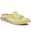 Сабо El Naturalista N5964 Silk Suede Lime / Plantae