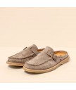 Сабо El Naturalista N5965 Silk Suede Taupe / Plantae