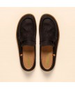 лоферы-мокасины el naturalista n5294 nobuck lavado black / el viajero