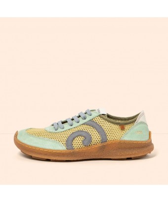 снікери barefoot el naturalista n5435c multi material multi olive / oroel