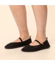 балетки barefoot el naturalista n5670 nobuck lavado black / bare