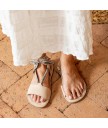 сандалии barefoot el naturalista n5685 nobuck lavado black / satya