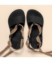 сандалии barefoot el naturalista n5685 nobuck lavado black / satya