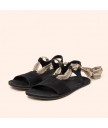 сандалии barefoot el naturalista n5685 nobuck lavado black / satya