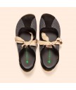 балетки barefoot el naturalista n5936c multi material black / ondina