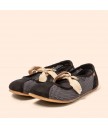балетки barefoot el naturalista n5936c multi material black / ondina