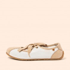 балетки barefoot el naturalista n5936c multi material white / ondina