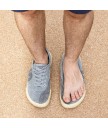 кеди barefoot el naturalista n5953 washed cotton grey / teko