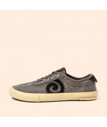 табі barefoot el naturalista n5954 washed cotton black / teko