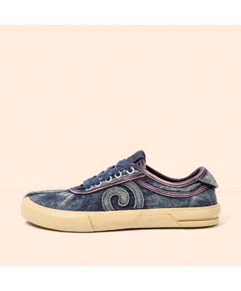 табі barefoot el naturalista n5954 washed cotton denim / teko