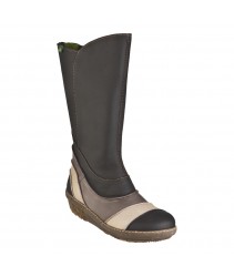 Чоботи El Naturalista n386 grain black mixed / funghi