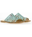 шлёпанцы el naturalista n5189 fantasy leather adriatico/tulip