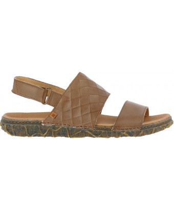 сандалии el naturalista n5508 vaquetilla taupe/redes