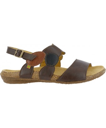 сандалії el naturalista n5606t cross brown/wakataua
