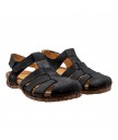 сандалії el naturalista n5862 pleasant black/tabernas