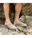 Еспадрильї El Naturalista N677 Silk Suede-Cotton Taupe/Campos