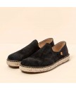 Эспадрильи El Naturalista N677 Silk Suede-Cotton Black/Campos