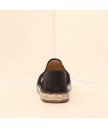 Эспадрильи El Naturalista N677 Silk Suede-Cotton Black/Campos