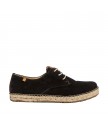 Еспадрильї El Naturalista N678 Silk Suede Black/Campos