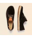 Еспадрильї El Naturalista N678 Silk Suede Black/Campos
