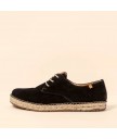 Еспадрильї El Naturalista N678 Silk Suede Black/Campos