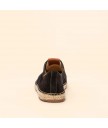 Еспадрильї El Naturalista N678 Silk Suede Black/Campos