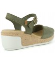 Босоножки El Naturalista n5000 pleasant kaki-white / leaves