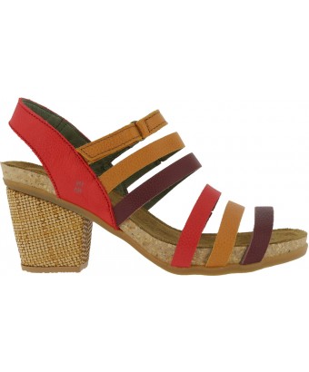 Босоножки El Naturalista n5030 soft grain grosella mixed / mola