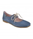 балетки el naturalista N960 suede trenzado vaquero / croché