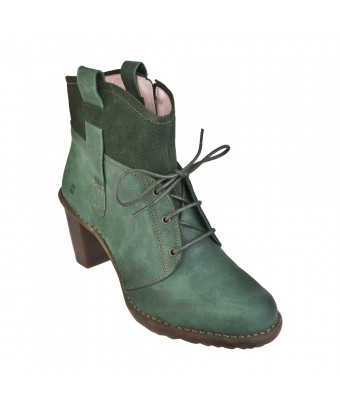 Ботильоны El Naturalista n568 cares-lux suede bosque / duna