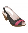 Босоножки El Naturalista n581 crust leather acai-pink / espiral