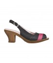 Босоножки El Naturalista n581 crust leather acai-pink / espiral
