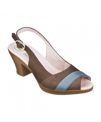 Босоножки El Naturalista n581 crust leather coco-arandano / espiral