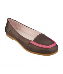 Мокасини El Naturalista n964 antique brown-pink/groche