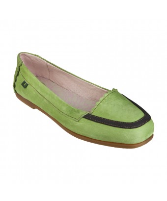 Мокасины El Naturalista n964 antique green-akai/groche