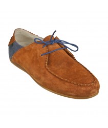 Мокасини El Naturalista n943 lux suede henna-vaquero / camaron
