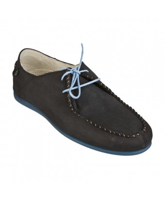 Мокасины El Naturalista n943 antique black-egeo / camaron