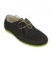 Мокасины El Naturalista n943 antique black-green / camaron