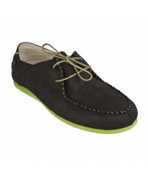 Мокасини El Naturalista n943 antique black-green / camaron