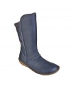 Полусапоги El Naturalista n018 pull grain-fieltro ocean/savia