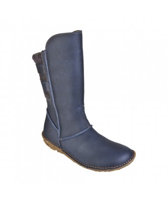 Полусапоги El Naturalista n018 pull grain-fieltro ocean/savia