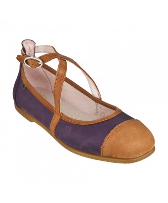 балетки el naturalista N967 antique lila-henna/groche