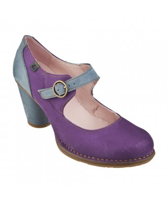 Туфли El Naturalista n475 crust leather uva-arandano / colibri