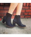 Ботильоны El Naturalista N495 IBON-LUX SUEDE BLACK / COLIBRI
