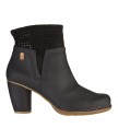 Ботильоны El Naturalista N495 IBON-LUX SUEDE BLACK / COLIBRI