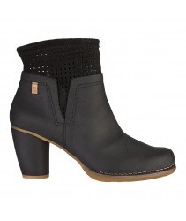 Ботильйони El Naturalista N495 IBON-LUX SUEDE BLACK / COLIBRI