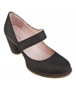 Туфли El Naturalista N466 CRUST LEATHER BLACK / COLIBRI