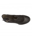 Ботильоны El Naturalista N493 CRUST LEATHER-LUX SUEDE BLACK/COLIBRI