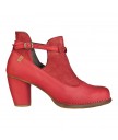Ботильоны El Naturalista N493 CRUST LEATHER-LUX SUEDE GROSELLA/COLIBRI