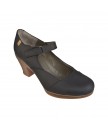 Туфли El Naturalista N588 CRUST LEATHER BLACK / ESPIRAL